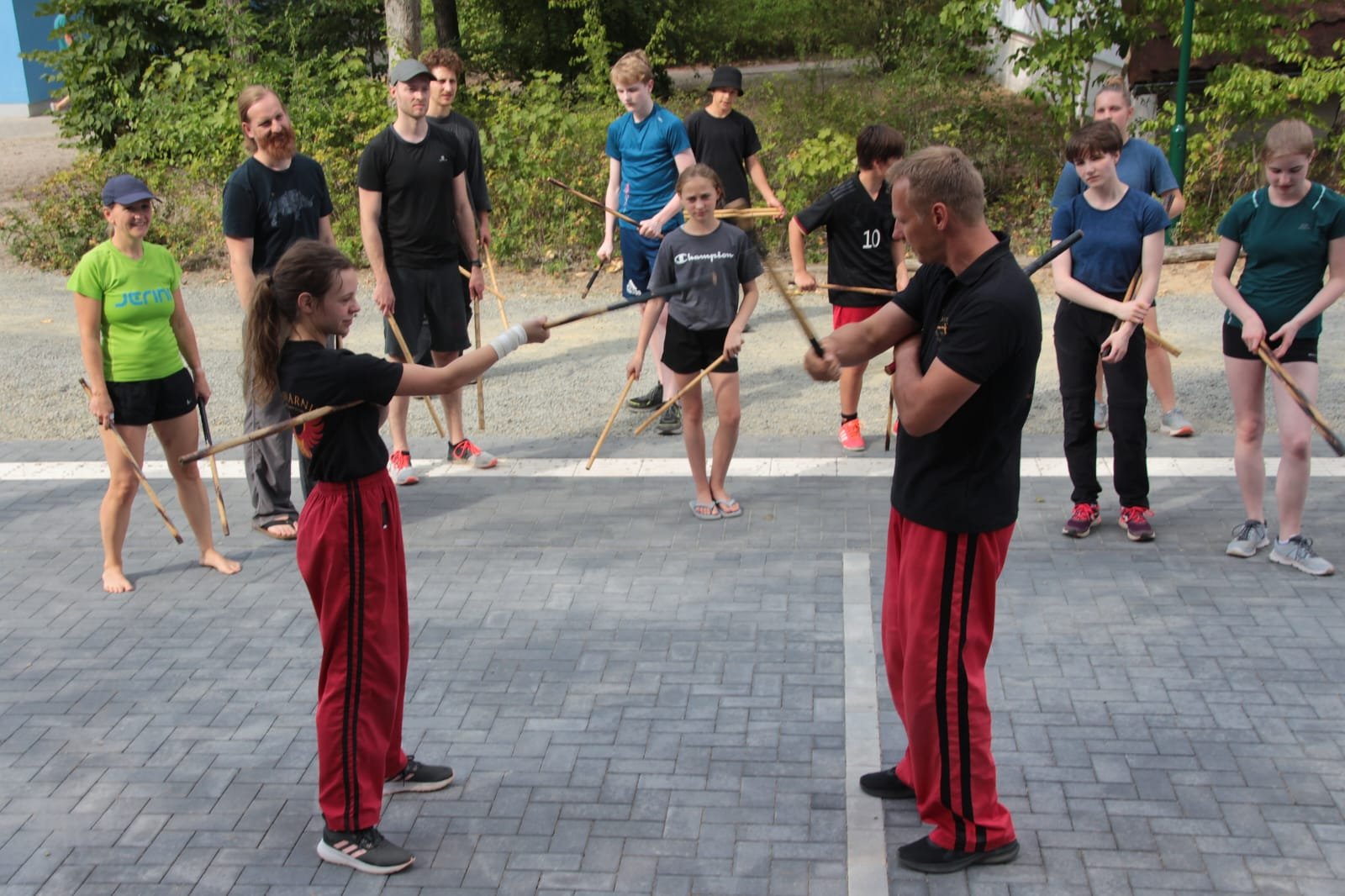 Modern Arnis Training in ganz Deutschland mit der Sportschule Wales