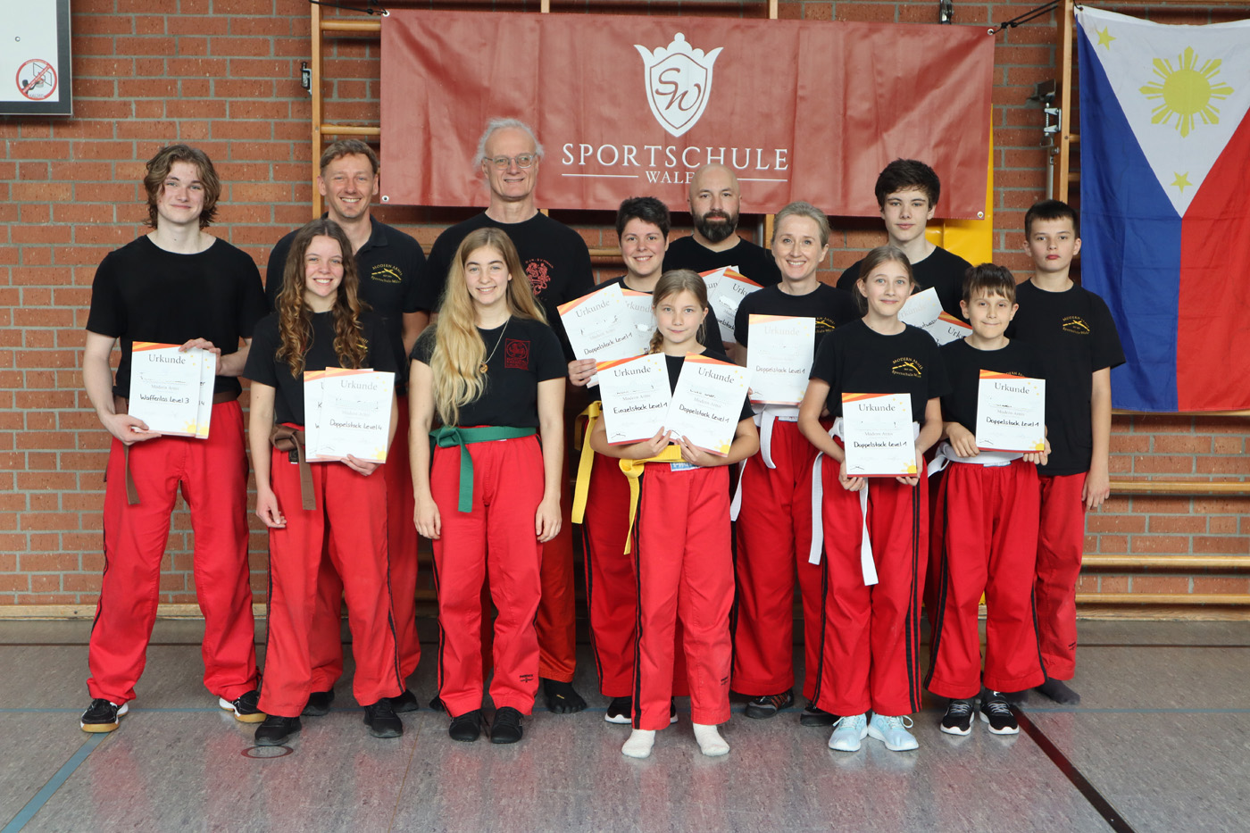 erfolgreiche Modern Arnis Prüfung erfolgreiche Modern Arnis Prüfung
