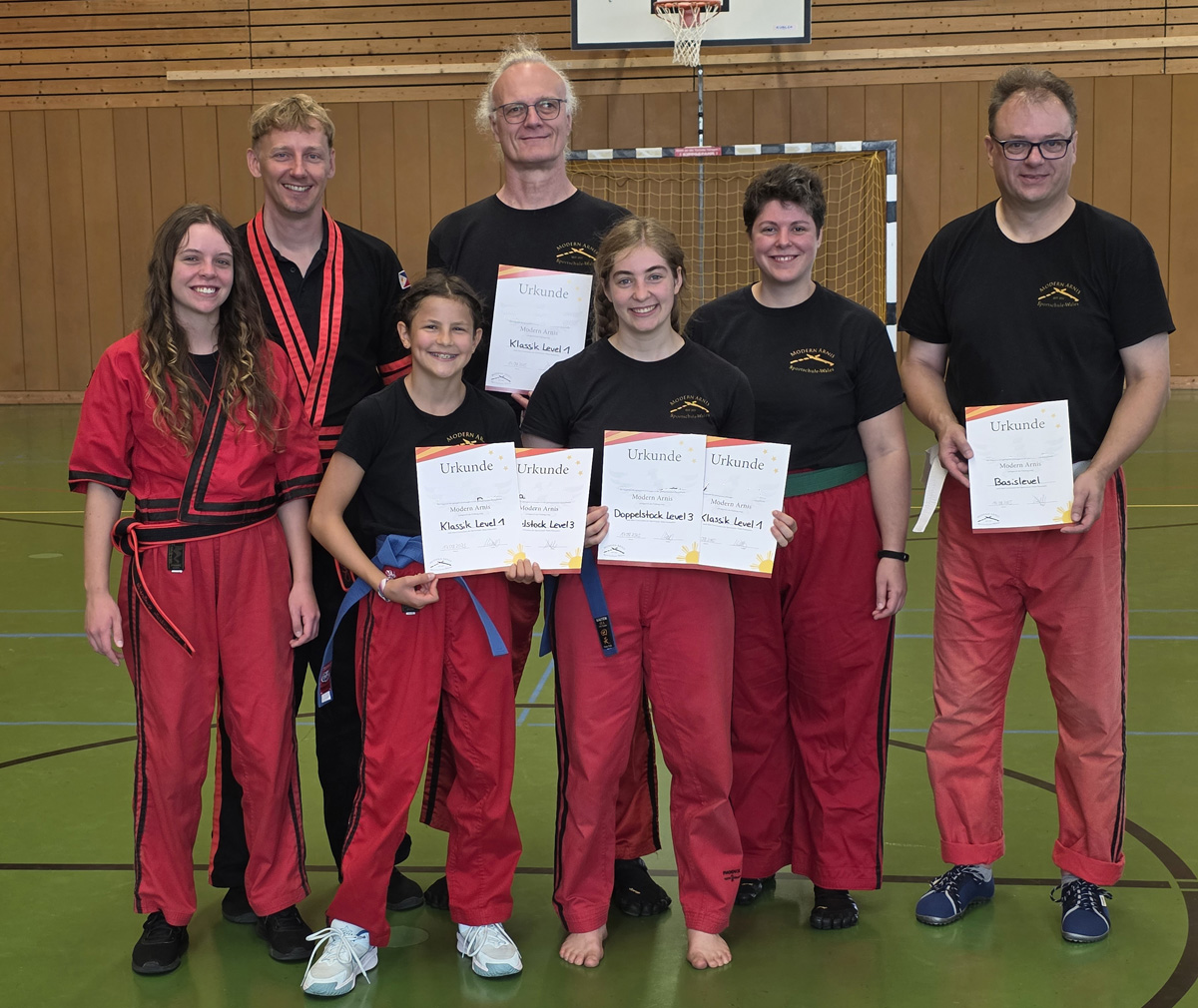 Modern Arnis Prüfung in Pilsach und Neumarkt in der Oberpfalz
